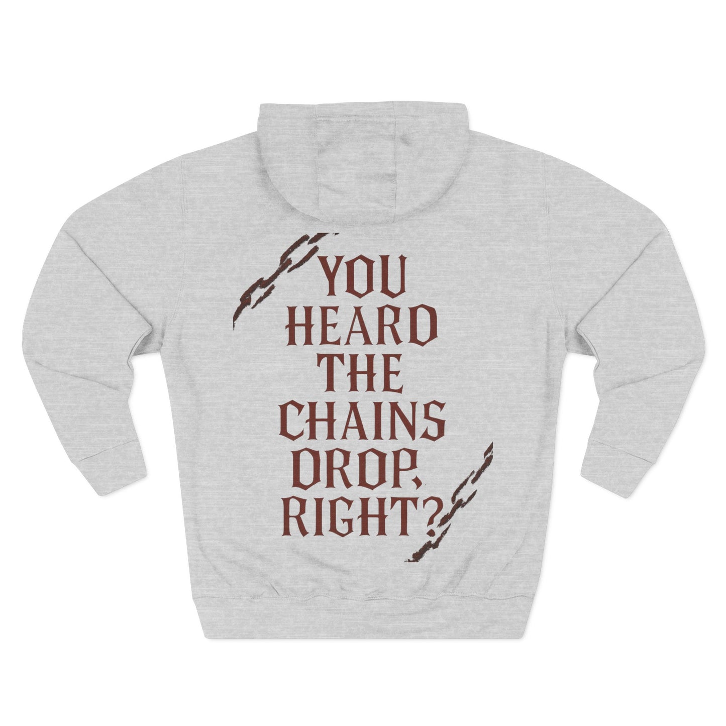 Escape artist “you heard the chains drop?” Hoodie