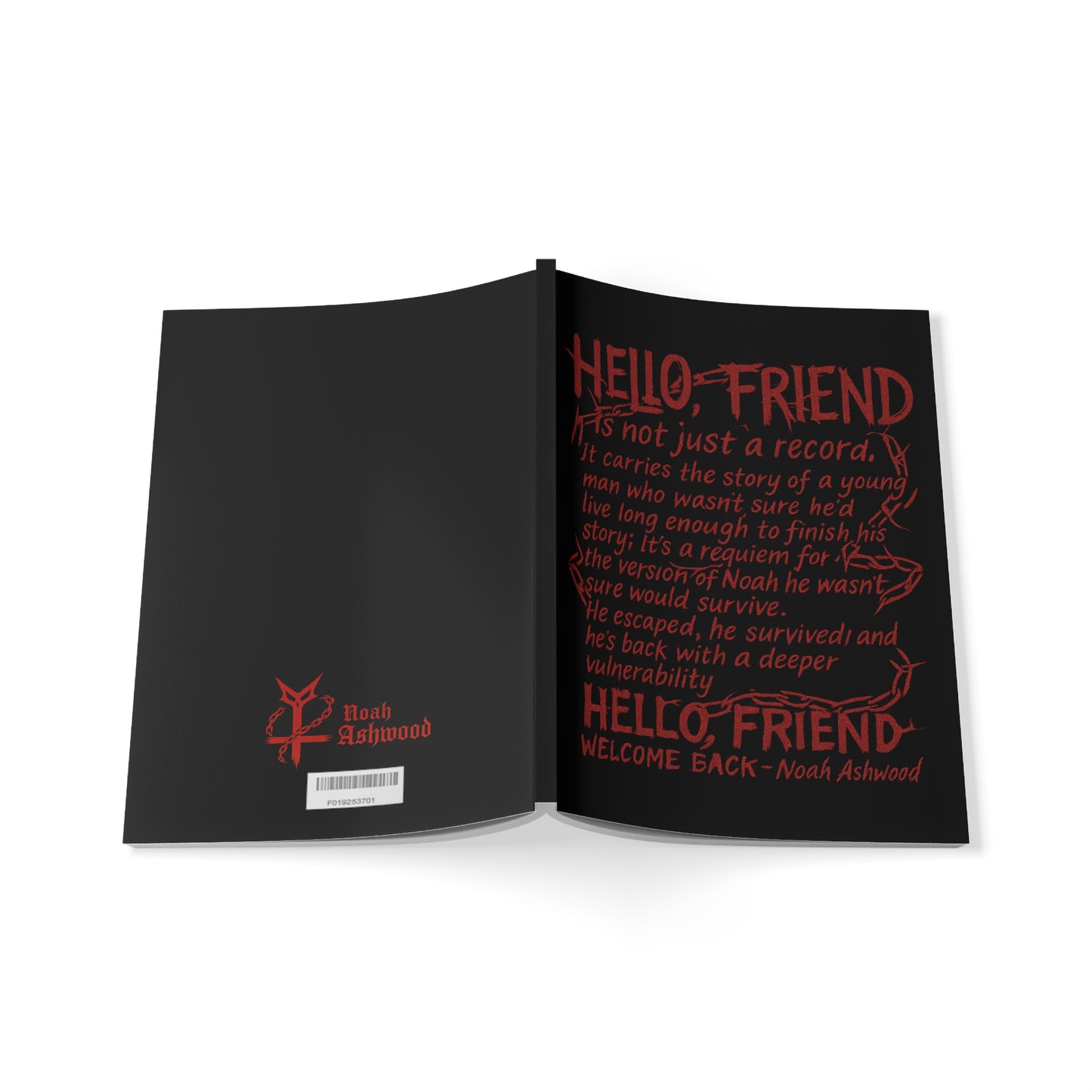 Hello, Friend Softcover Notebook