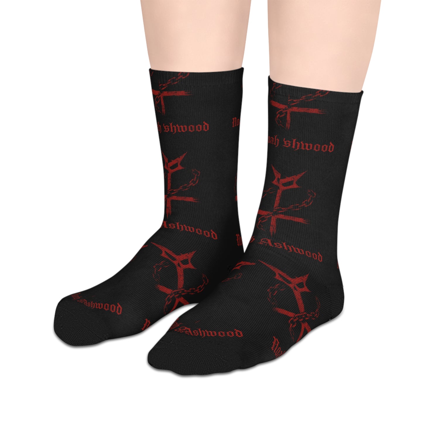 Noah's Vibe Mid-Length Socks - Stylish & Comfortable Footwear for Everyday Casual & Gifts - Perfect for Holidays, Chill Days, and More!