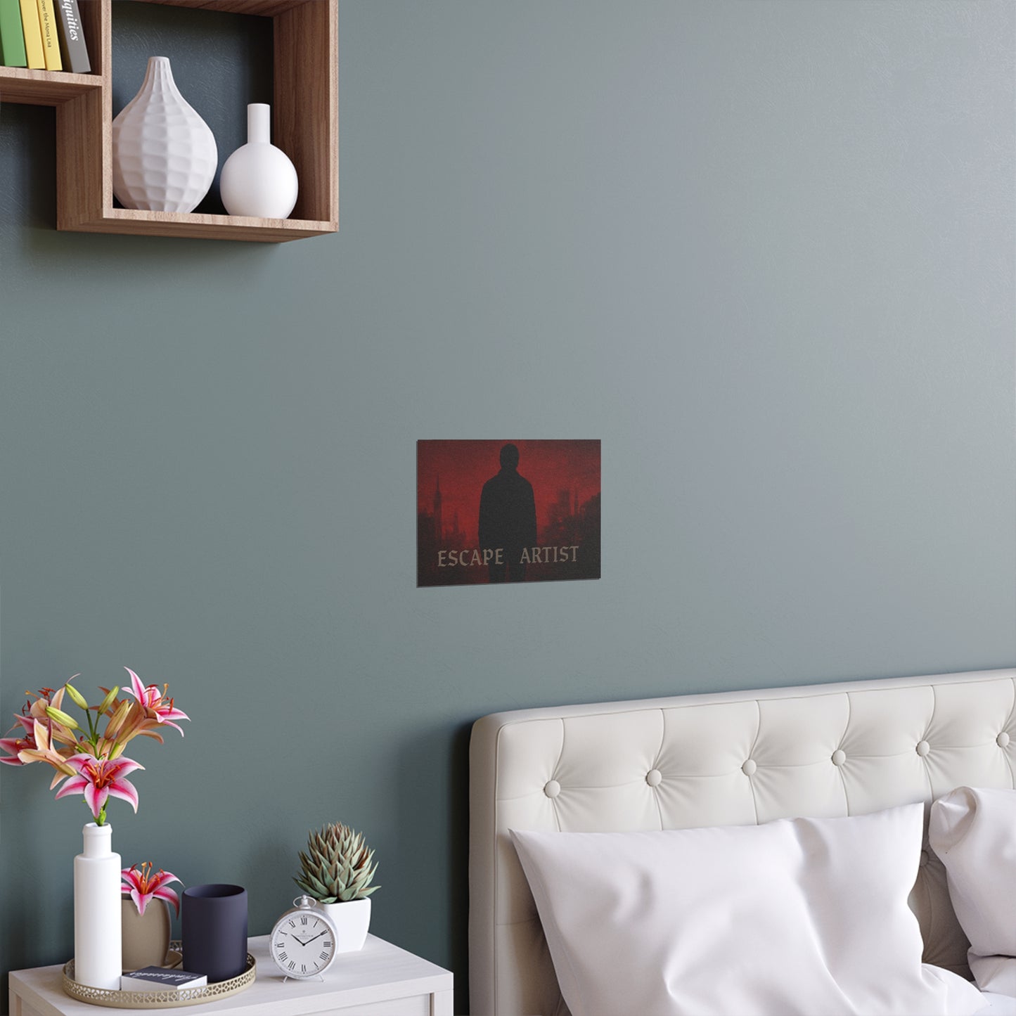 Escape Artist Silk Poster, Wall Decor for Art Lovers, Home Decoration, Unique Gift, Indoor Outdoor Art