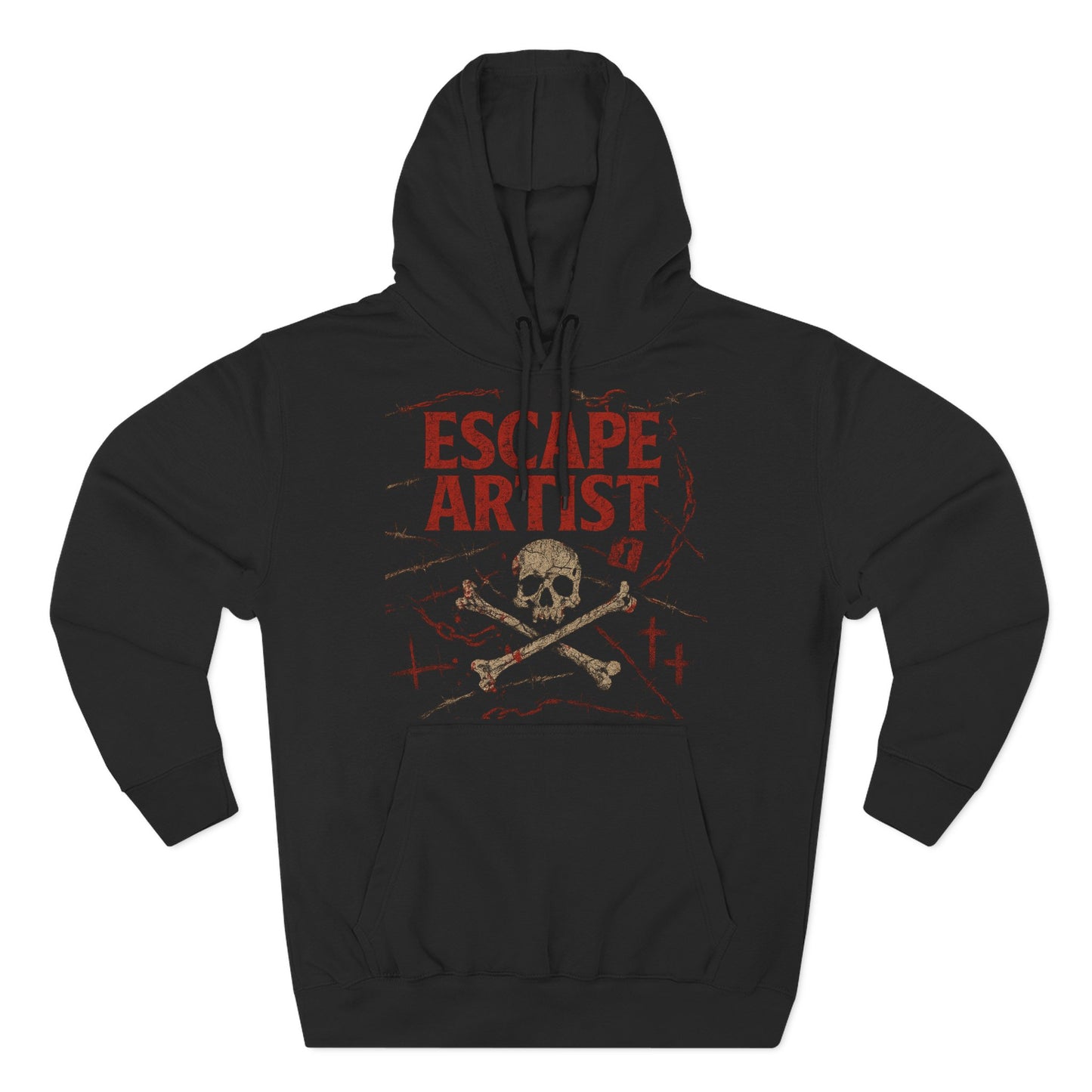 Escape artist “you heard the chains drop?” Hoodie