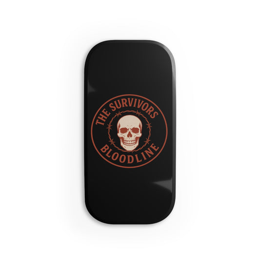 The Survivors Bloodline, Unique Phone Accessory, Ideal for Gamers, Trendy Gift for Him, Halloween Decor, Fun Phone Stand