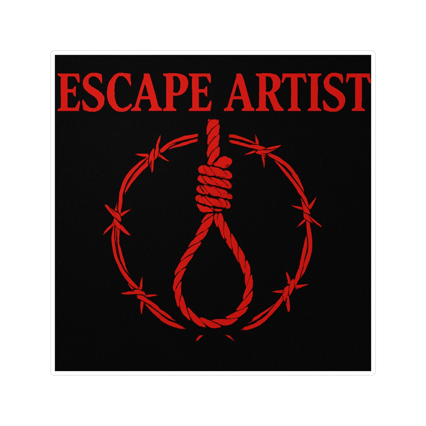 Escape Artist sticker