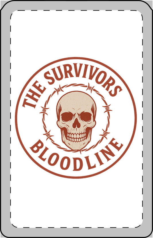 The Survivors Bloodline vegan phone wallet