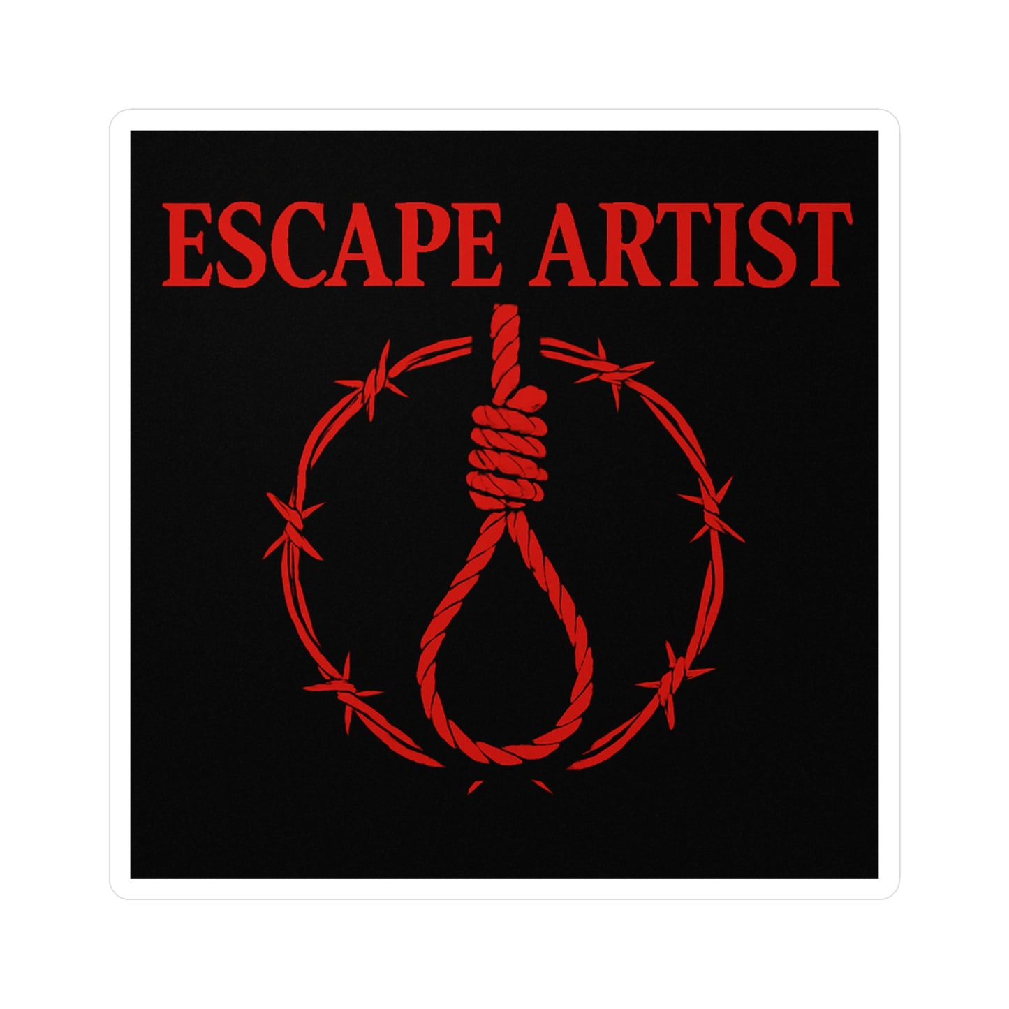 Escape Artist sticker